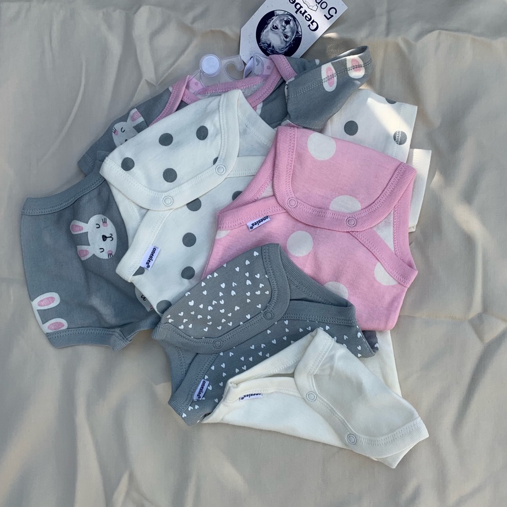 Gerber Springtime Onesie 5-pack - Picture 2 of 2